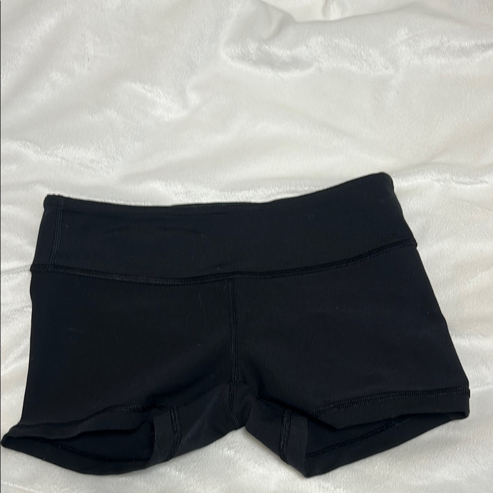 Black Athletic kids ivivva Shorts